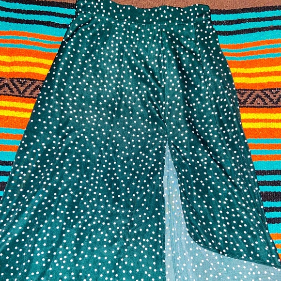 Polka-Dot Midi Skirt from SHEIN XS - Picture 2 of 6